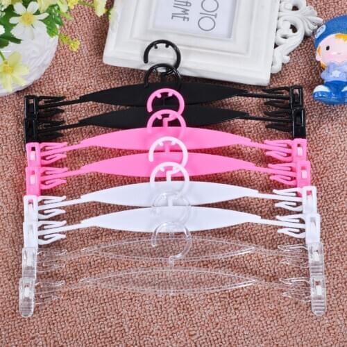 10PCS HOT SALE Colorful Plastic Hanger for Bra, Lingerie Hanger, Underwear Hanger