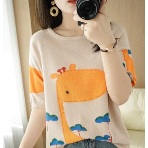 2021 Summer Women Short Sleeve Tees Cotton Harajuku T Shirt Casual Slim Women Tops Fashion O-neck Shirts Plus Size Tshirts