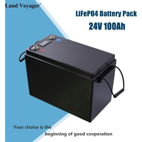 LiitoKala 24V 100Ah 90Ah 80Ah lifepo4 battery Power Batteries For 8S 29.2V RV Campers Golf Cart Off-Road Off-grid Solar Wind
