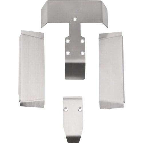 Chassis Armor Protection Skid Plate Battery Servo Protector for Traxxass 1/16 SUMMIT E-REVO SLASH VXL Upgrade Parts