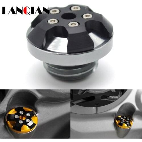 For Aprilia CAPANORD 1200 Rally ETV1000 MANA FALCO Motorcycle m20*2.5 magnetic engine oil filler Bike Engine Oil Cap cover