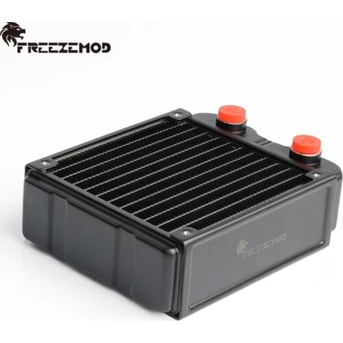 FREEZEMOD Aluminum 120mm Radiator Computer Water Cooling Double-layer Heat Sink 45mm Thick Row Independent Two-layer. SR-120SL