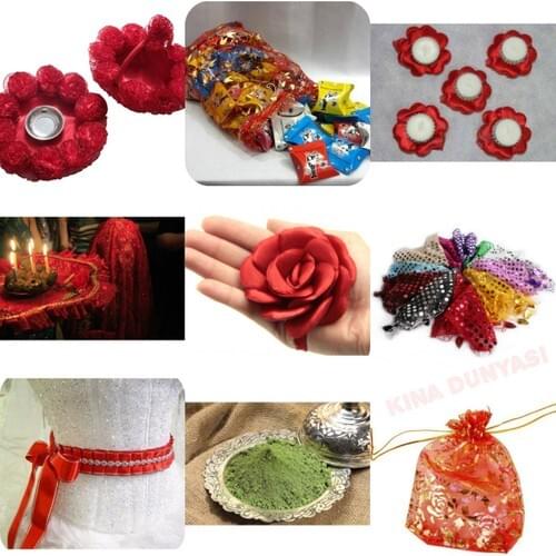 Henna Night Henna Set Henna Basket 399 Piece Henna Tray Henna Night Supplies Set Full Set Single Set All Items henna Set