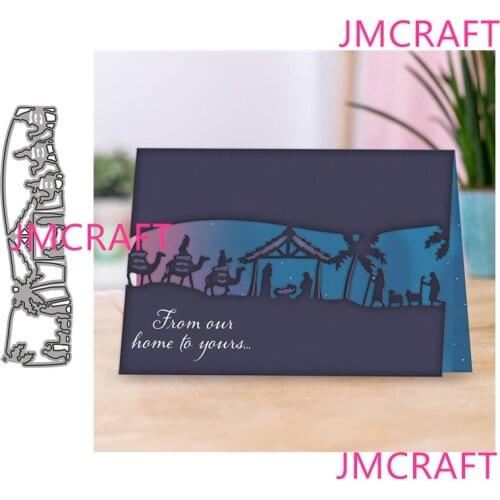 JMCRAFT 2021 New Beautiful Border Decoration #4 Metal Cutting Dies DIY Scrapbook Handmade Paper Craft Metal Steel Template Dies