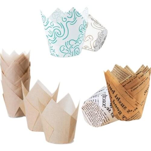 Muffin cupcake paper cups Mold patisserie gateau Form for Candies and sweets pastry chef set Molds accessories tools cupcakes