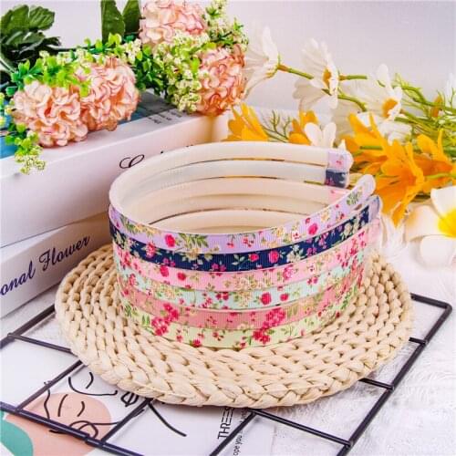 Meimile 6Pcs Florals Headband For Women Girls Fresh Style Cute Headwear Child Kids Gifts Hair Accessories Teeth Headwear