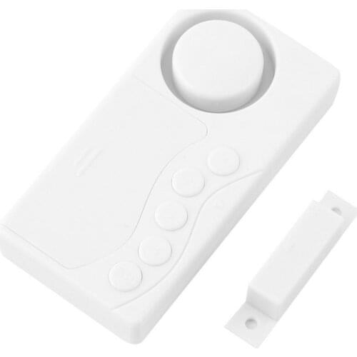 Plastic Magnetic Sensor Wireless Alarm System Warning Door Window Motion Burglar Entry Security Home Guarding Alarm Detector