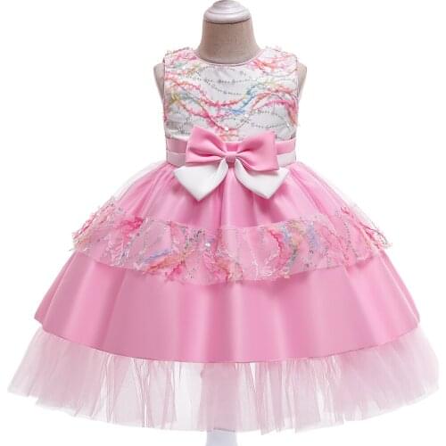 Teen Sequins Lace Dress for Girls Children Clothes Kids Dress For Girl Princess Evening Party And Wedding Gown Dress 8 10 Years
