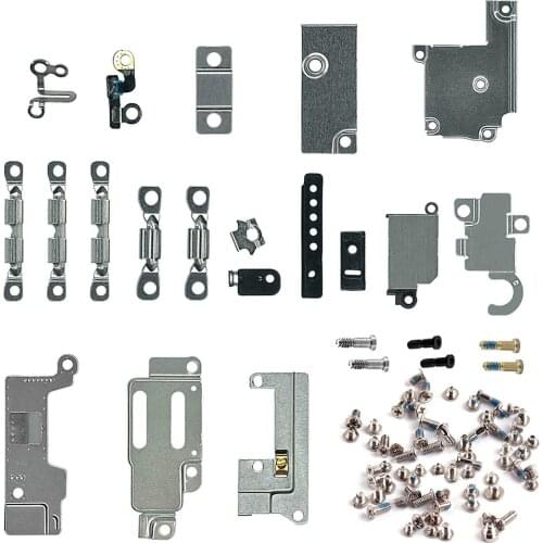 Completely Small Metal Internal Bracket Shield Plate Kit + Full Set Screw For iPhone 6G 6Plus 6s Plus Complete