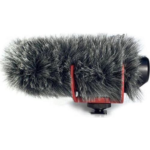 Profession Microphone Furry Wind Cover Windscreen Muff For RODE Videomic GO Microphone Recording Shotgun Recorder HN-17