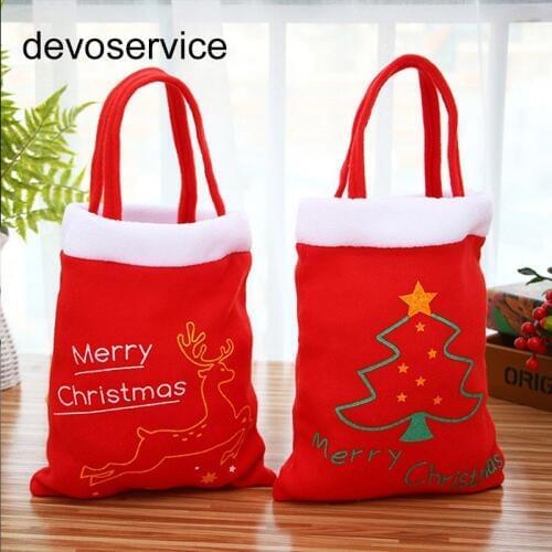 1Pc Santa Claus Backpack File Holder Childrens Backpacks Christmas Eve Elk Gift Bag School Supplies Family Bags