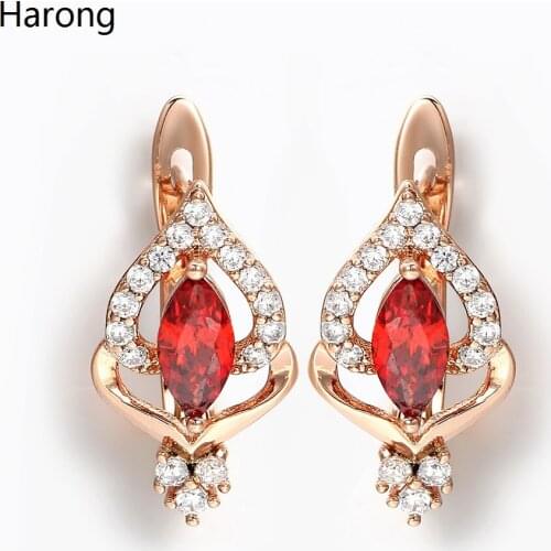 A Pair Of Exquisite Small Zircon Earrings Heart-shaped Inlaid Natural Crystals Cute Stud Earrings For Woman Jewelry Accessories