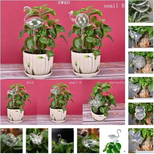 19 Styles Auto Drip Irrigation System Automatic Watering Spike Plants Flower Indoor Household Waterers Bottle Drip Irrigation