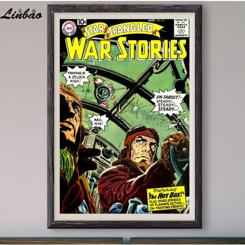 V213 1957 War Stories! Vintage Classic Movie Print Silk Poster Home Deco Wall Art Gift