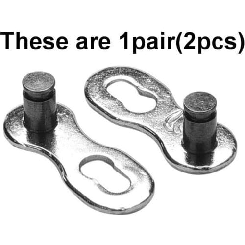 Bike Chains mountain road bike bicycle chain Connector for 6/7/8/9/10 11 Speed Quick Master Link Joint Chain 1 Pair 2pcs