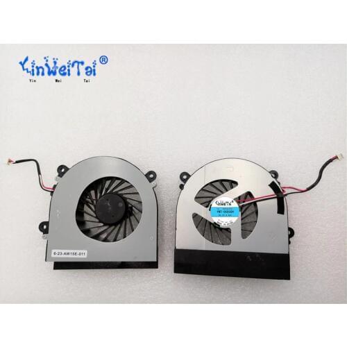 CPU Fan For CLEVO W150 W150ER W350 W350ETQ W370ST W350ET W370ET K590S K660E K650C Fan AB7905HX-DE3 6-31-W370S-101 6-23-AW15E-011