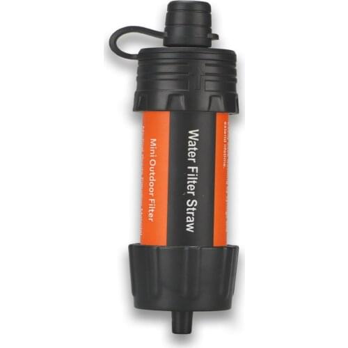 Water Filter Suction Pipe 1320 Gallon Flow Threaded Filter 0.01micron Purifier Survival Equipment Suitable For Hiking, Camping
