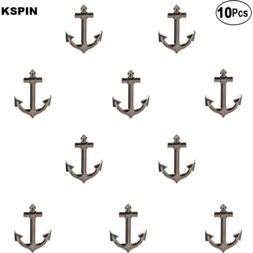 Anchor Badge Lapel Pin Flag badge Brooch Pins Badges 10Pcs a Lot