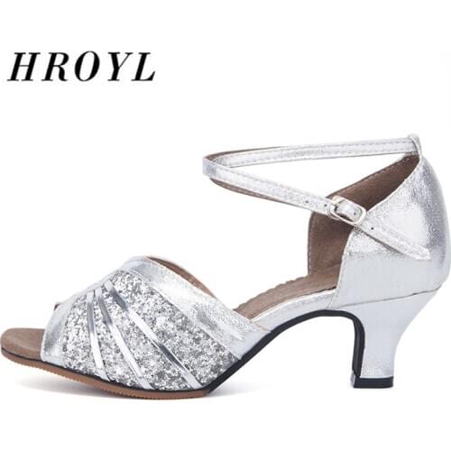 New Women Latin Dance Shoes For Ladies Girl Ballroom Tango pole Party Black/Wine Red/Glod/Sliver dance shoes Fashion Comfortable