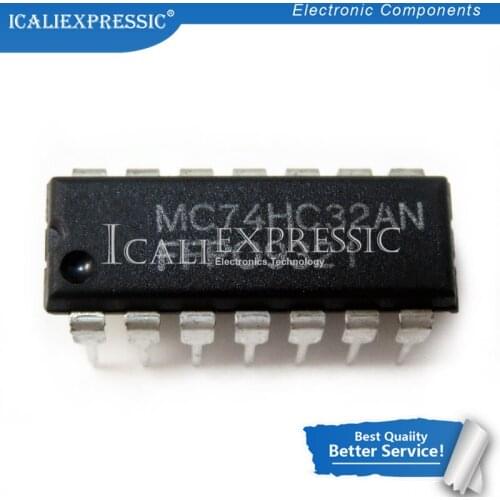 10PCS SN74HC32N MC74HC32AN SN74HC32 DIP14 DIP 74HC32N 74HC32 new original In Stock