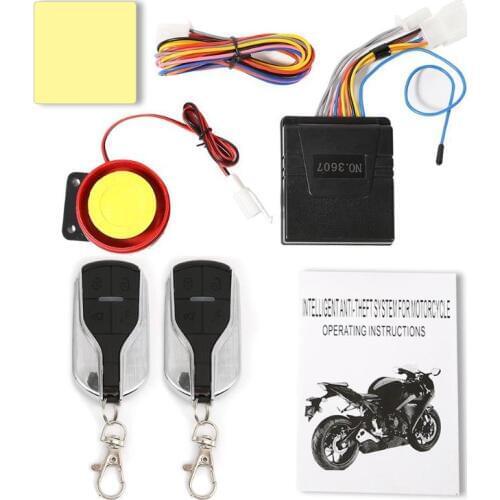 12V 315MHz Car Alarm Auto Motorcycle Waterproof Alarm System Anti-theft Security Remote Control Moto Motobike Signaling