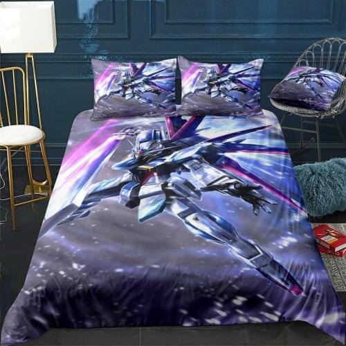 GUNDAM IMPULSE Duvet Cover Comfortable Quilt Home Decora Design Universal Bedding Set Bedclothes+Pillowcase 3pcs
