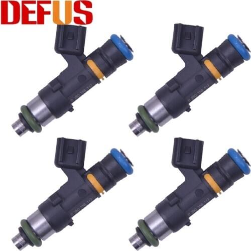 4pcs High Quality Original Flow Rate Nozzle Fuel Injector 0280158117 EV14 E85 for 99-05 Passat with 1.8T 20V 5.7L 0 280 158 117