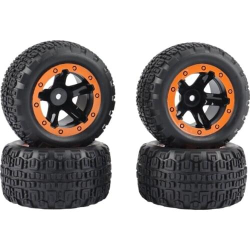 4Pcs Tire Wheel Tyre for HBX 16889 16889A 16890 16890A SG 1601 SG 1602 SG1601 SG1602 RC Car Parts Accessories