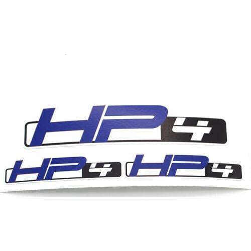 K-sharp MOTORCYCLE HELMET WHITE OR BLACK VINYL STICKER FIT ALL BMW HP4