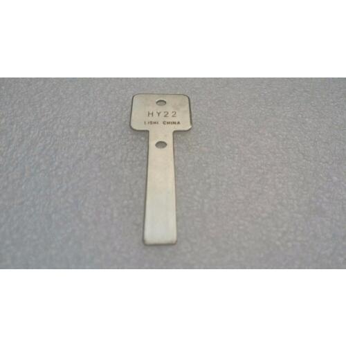 Free Shipping!!Original Master Key HY22 Lishi 2 In 1 Tool For Peugoet For Hyundai Auto Key car lock repair tool