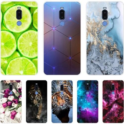 For Meizu Note 8 9 M6T Case Soft TPU Silicon Funda Back Cover For Meizu Note M8 Case 8 9 M6T Rose Phone Case Coque Para