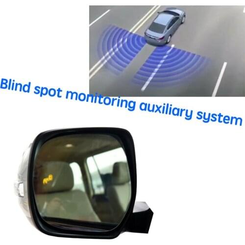 Car BSD BSM BSA Blind Area Spot Warning Drive Mirror Rear Radar Detection System For TOYOTA Land Cruiser J200 LC200 2007~2020