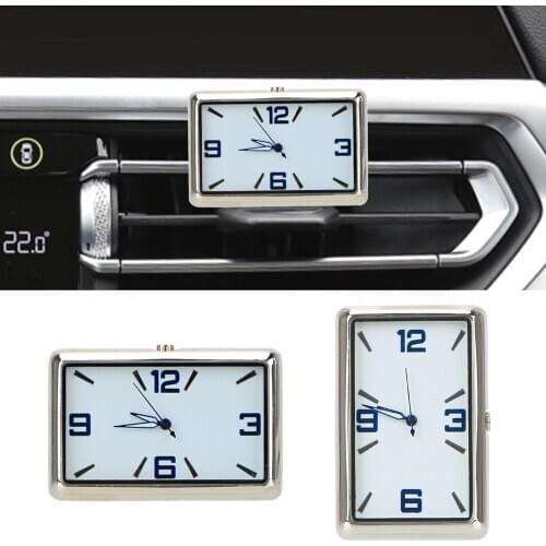 Double-sided Sticker Car Decoration Stick-On Auto Watch Auto Fashion Watch Automobiles Quartz Watch Car Clock