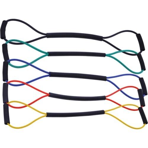 Shadow Boxing Resistance Band Rubber Speed Training Pull Rope Muay Thai Karate Crossfit Workout Power Strength Equipment