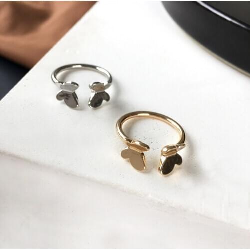LANIWOO Butterfly Ring 2020 New Fashion Trendy Jewelry Wholesale Accessory For Women