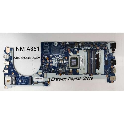 Laptop Motherboard FOR LENOVO E475/NM-A861 CPU:A6-9500B Original integrated motherboard 100% fully tested