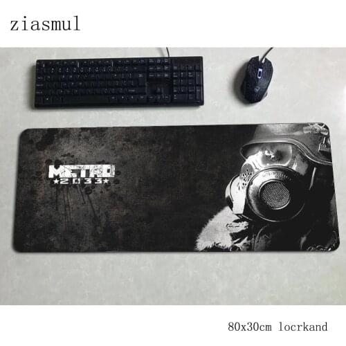 Metro 2033 mouse pad gamer cute 800x300x3mm notbook mouse mat gaming mousepad large hot sales pad mouse PC desk padmouse mats