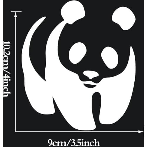 Cute Panda Bumper Decal Vinyl Car Window Sticker Removable Decals