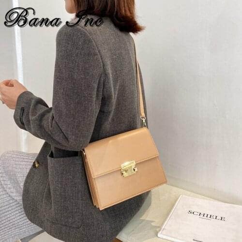 Fashion Small Square Bag Ladies shoulder Bag Casual Female Bag Solid Color Womens Bag Luxury Designer Female Bag Messenger Bag