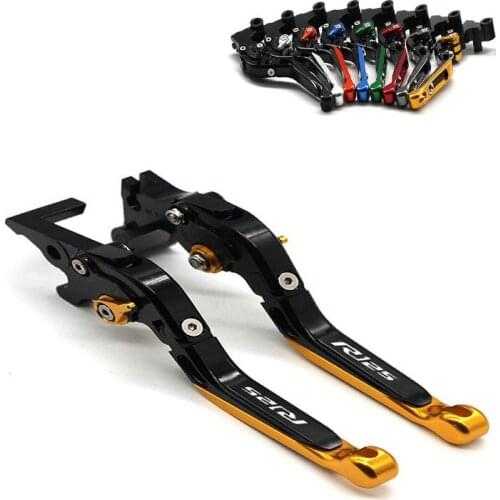 Motorcycle suitable for Yamaha YZFR125 YZF R125 YZF-R125 2008-2011 aluminum alloy foldable lengthened brake clutch handle parts