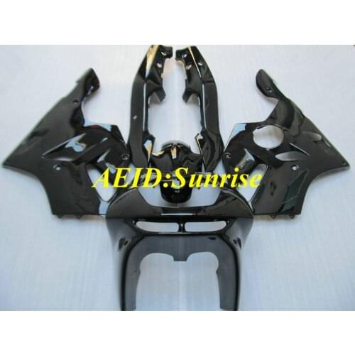 Motorcycle Fairing kit for KAWASAKI Ninja ZX6R 94 95 96 97 ZX 6R 1994 1995 1996 1997 ABS gloss black Fairings set+7gifts KK03