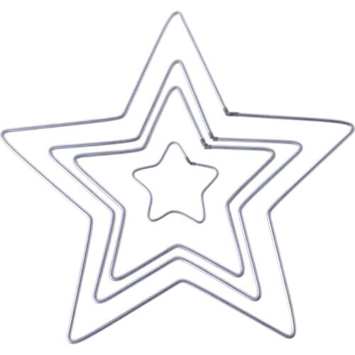 2021 New Star Metal Dream Catcher Dreamcatcher Ring Macrame Craft Hoop DIY Accessories