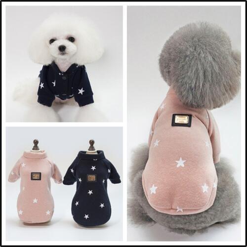 Pet Dog Clothes For Dog Clothing Cotton Warm Clothes for Dogs Thick and Thin Pet Product Dogs Coat Jacket Puppy Chihuahua