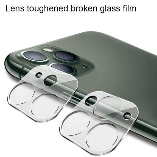 Clear Tempered Glass Phone Camera Lens Case Protector Cover for iPhone 11 Pro Max Back film