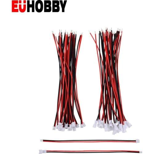 5 pairs PH2.0 Silicone Connector Power Cable Wire Male Female Plug For FPV RC Drone Aircraft Spare Parts Accessory