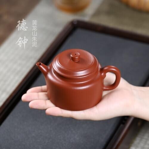 [this mountain zhu mud] all hand yixing recommended famous zisha teapot clock