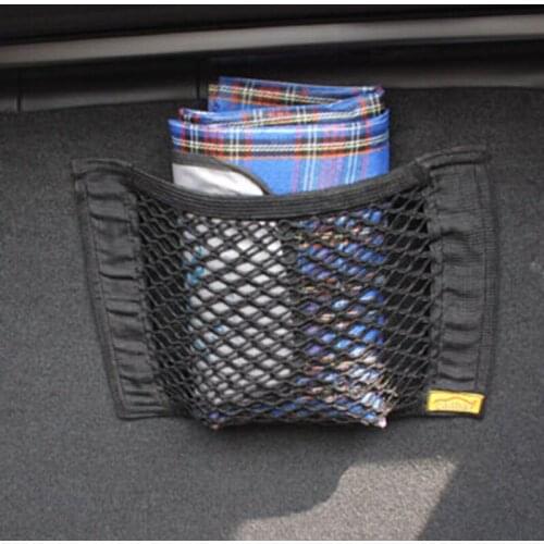 Trunk Cargo net magic Stickers Suitcase mesh oganizer bag for Jaguar Land Rover Range Rover/Evoque/Freelander/Discovery