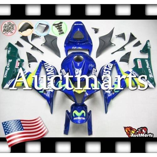 For Honda CBR600RR CBR 600 RR 2007 2008 07 08 Fairing Kit ABS Plastics (P/N:1h4)