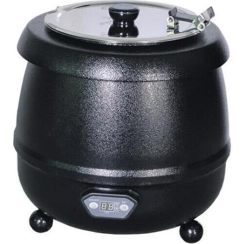 Electric Soup Warmer 10L Capacity Warming Container for Soup/Soymilk/Congee Commercial Food Insulation Furnace SB-6000L