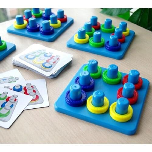Creative Color Matching Toy Parent-child Interaction Reaction Concentration Training Children Early Education Party Board Game